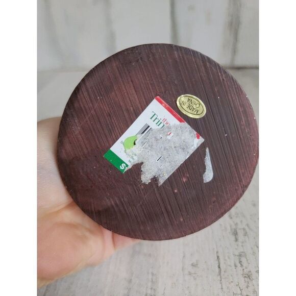 Bobblehead snowman Xmas tree figure glitter star snow - Picture 7 of 7